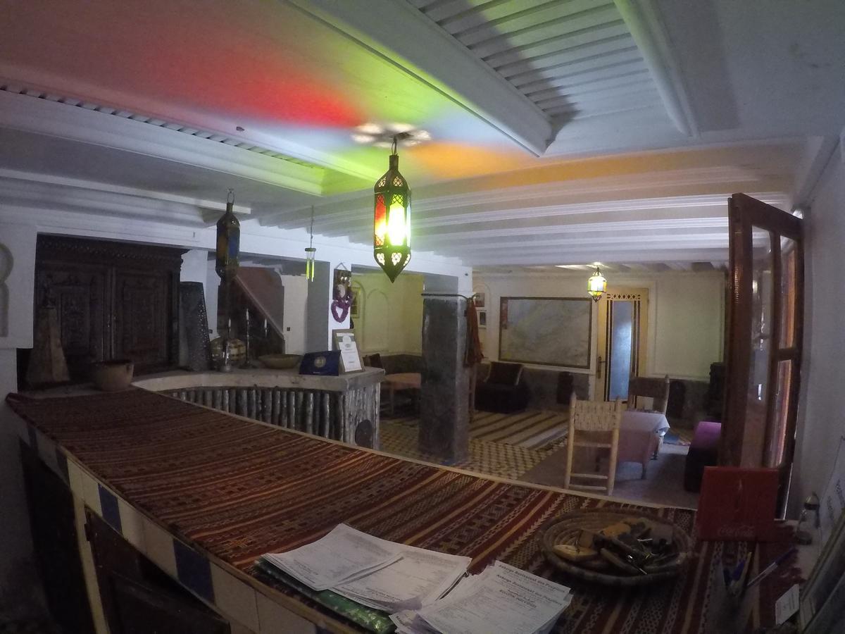 Auberge Des Peupliers Cafe Restaurant Akhendachou n'Ait Ouffi Esterno foto